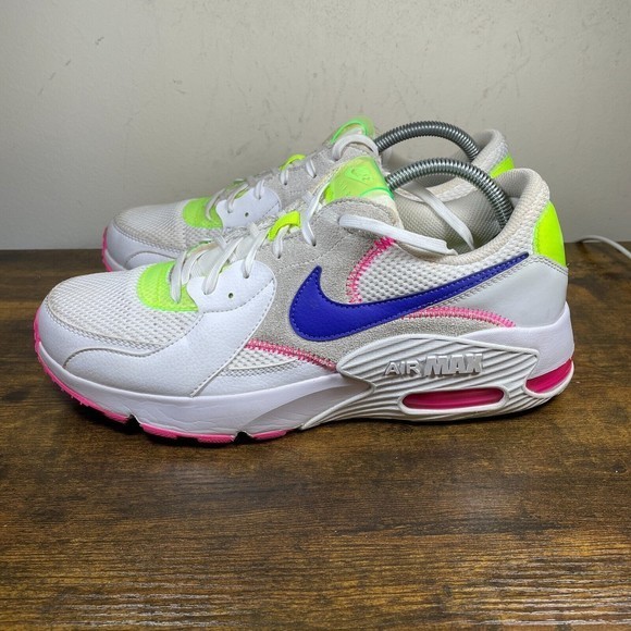 Nike Air Max Excee White Indigo Pink Women's Size 11 Shoes - Picture 3 of 8